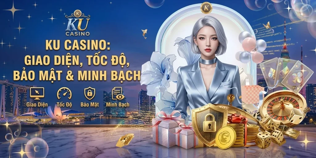 [Chú thích ảnh 2] Chất lượng và uy tín của Ku Casino được đánh giá thông qua giao diện, tốc độ vận hành, khả năng bảo mật và mức độ minh bạch của thông tin.